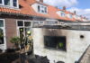 Flinke brand in schuur Van Speykstraat