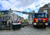 Brandweer oefent in Leidse binnenstad