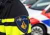 Verkeerscontrole op parkeerterrein V.M.H.C. Cartouche