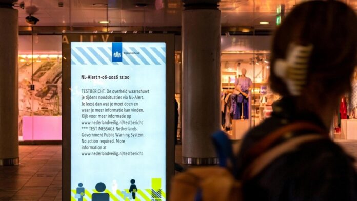 1 juni verstuurt de overheid rond 12 uur het NL-Alert testbericht 1 juni verstuurt de overheid rond 12 uur het NL-Alert testbericht