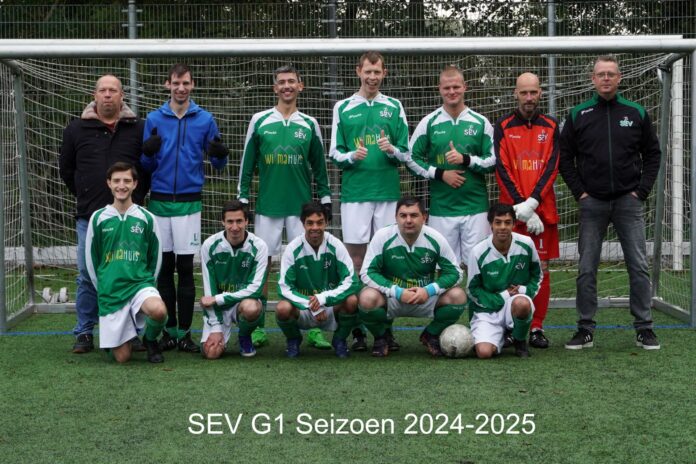 Voetbalwedstijd tussen gemeenteraad en SEV G-team Voetbalwedstijd tussen gemeenteraad en SEV G-team