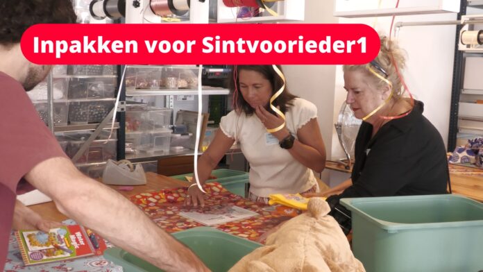 Ondernemers stropen mouwen op voor Sintvoorieder1 (video)
