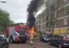 Auto brandt uit in Corellistraat