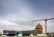 Warmtecentrale De Sleutel bereikt hoogste punt