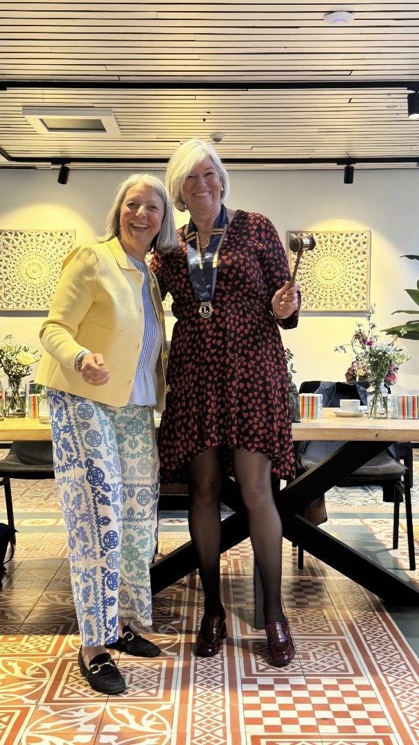 Nieuwe president voor Lionsclub Voorburg Prinses Marianne Nieuwe president voor Lionsclub Voorburg Prinses Marianne