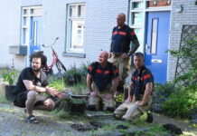 Kat overleden na val in riool