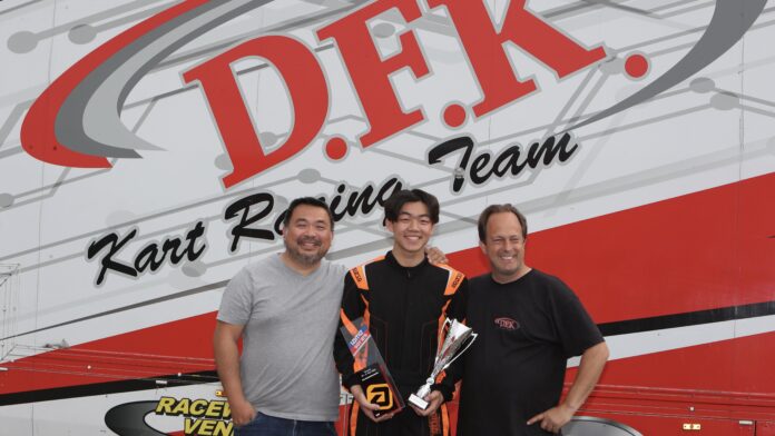Leidschendamse kartcoureur Alex snelt naar zijn eerste prijs