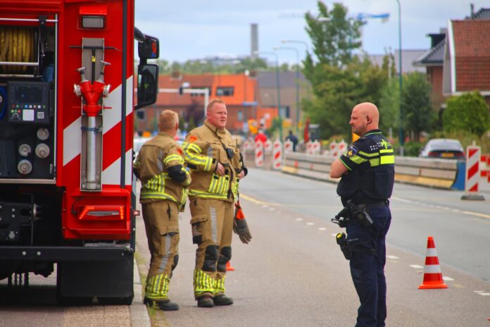 Kleine gaslekkage bij woning onder controle, Rijnsburgerweg in Oegstgeest