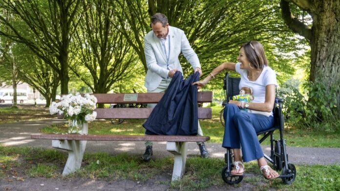 Blijvende herinnering voor Paulien Kegge in Corbulopark Voorburg