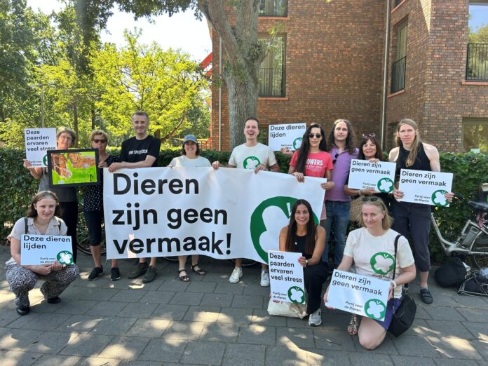 Protest PvdD ZH 26 juli