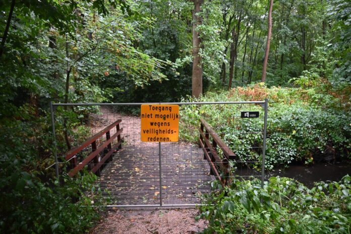 Leidse Hout afgesloten (1)