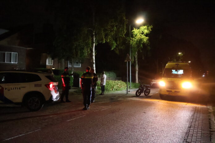 Fatbiker botst tegen geparkeerde auto Zijdesingel Fatbiker botst tegen geparkeerde auto Zijdesingel