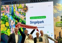 Vrienden van het Singelpark nemen internationale prijs in ontvangst