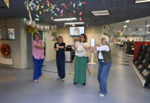 Bibliotheek Voorschoten viert tienjarig bestaan GalerieBieb, Taalhuis en meer
